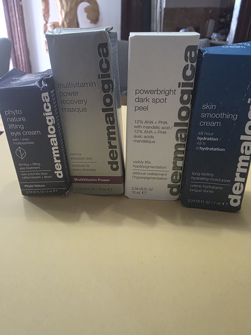 dermalogica 4pc Travel Size Facial Care Products